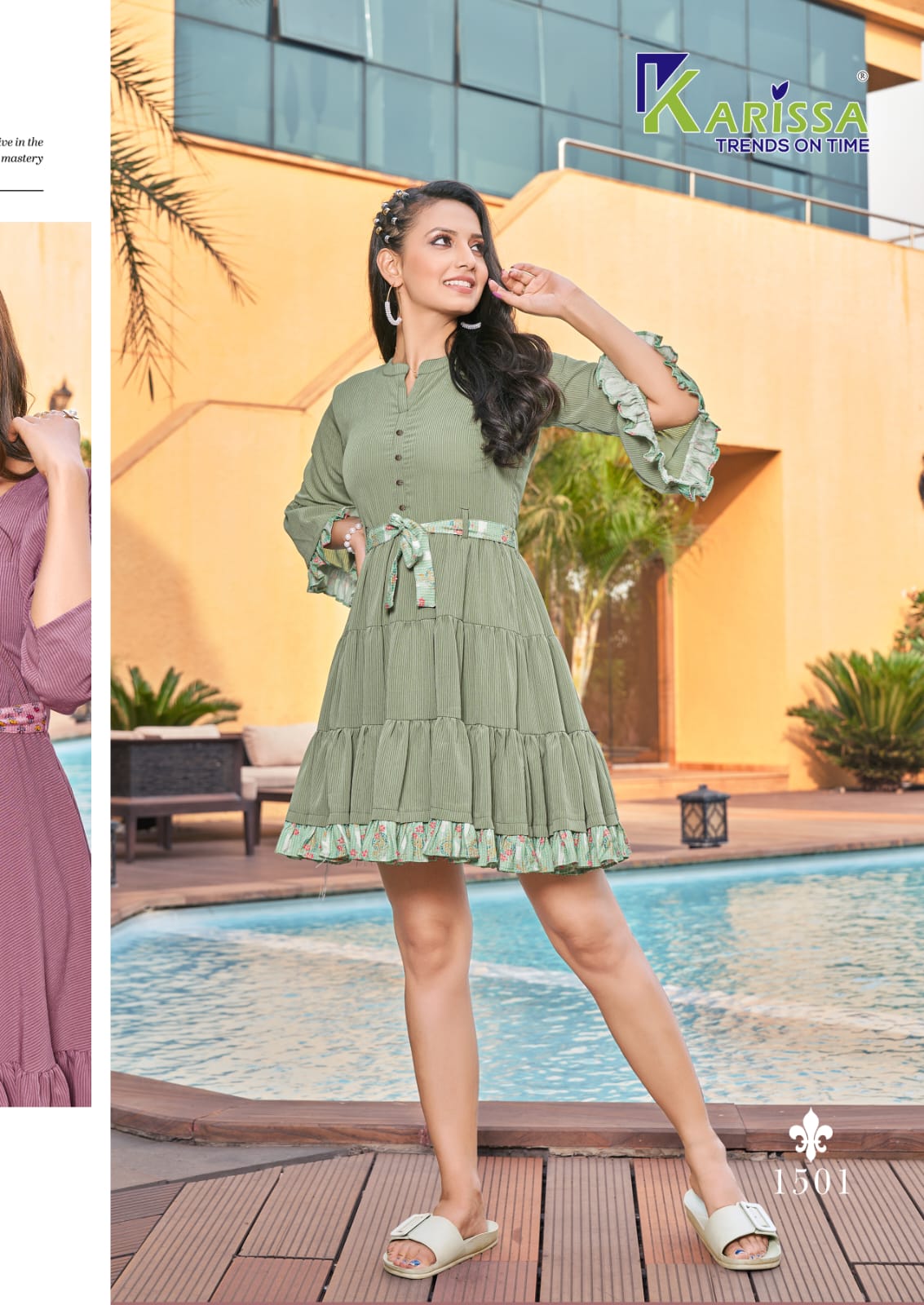 Glamour By Karissa Tinic Style Kurtis Catalog